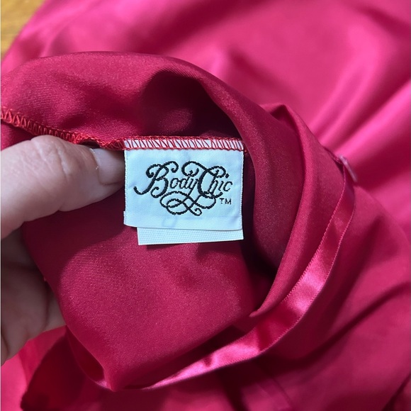 Vintage Body Chic Women’s Set Red Sz Medium top and bottom Under Garments - Picture 10 of 14